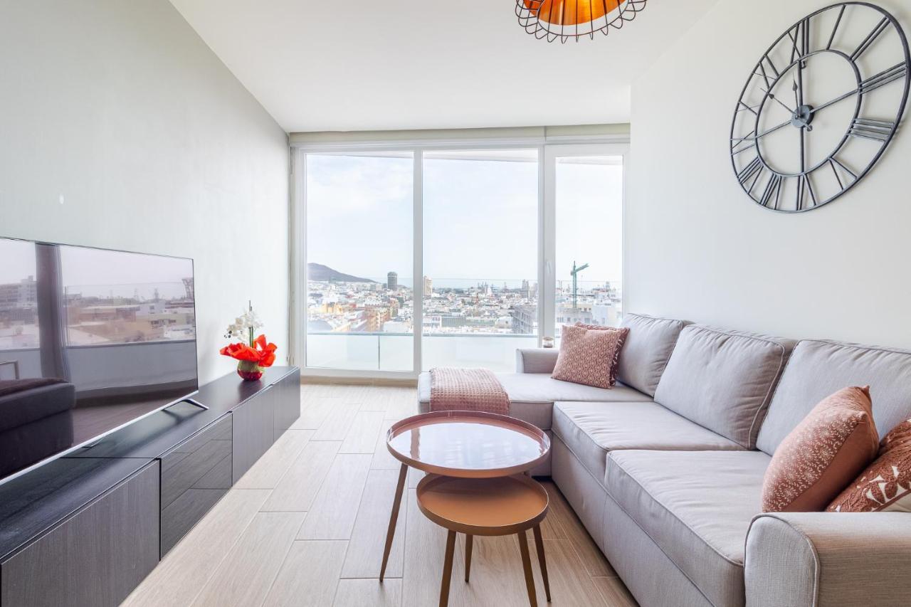 Brand New Apartment With Ocean & Volcano Views ลาสปัลมาส เด กรานคานาเรีย ภายนอก รูปภาพ